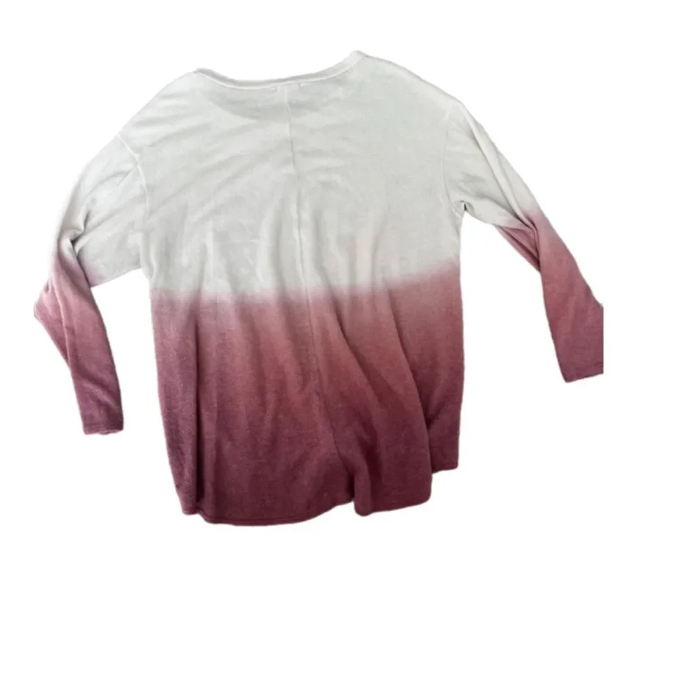143 story pink ombre sweater 1X